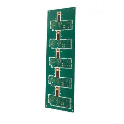 0.15mm Min Hol Rigid Flex PCB Board OEM With Immersion Gold sliver