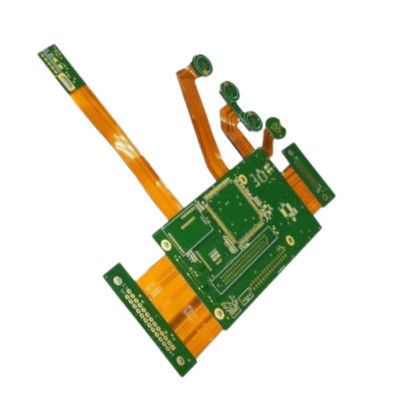 0.15mm Min Hol Rigid Flex PCB Board OEM With Immersion Gold sliver