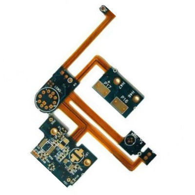 0.15mm Min Hol Rigid Flex PCB Board OEM With Immersion Gold sliver