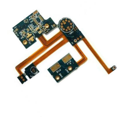 0.15mm Min Hol Rigid Flex PCB Board OEM With Immersion Gold sliver