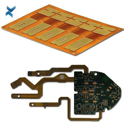 HASL Surface FPC Flexible PCB FR4 Base Material For LED Strips