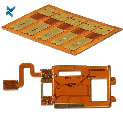 FPC FR4 Material Flexible PCB Board HASL Surface Treatment For LED Strips