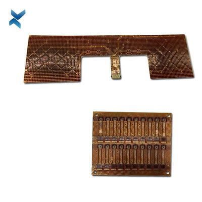 Custom Flat Flexible PCB Board For Touch Screen X3-02 Keypad