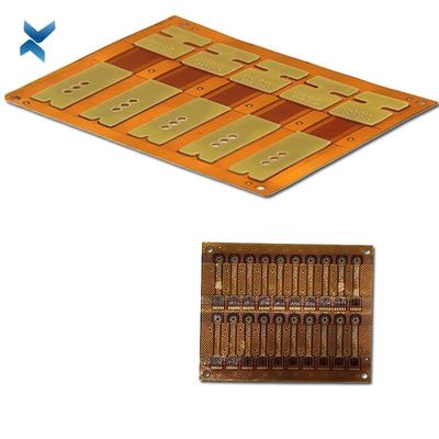 FPC FR4 Material Flexible PCB Board HASL Surface Treatment For LED Strips