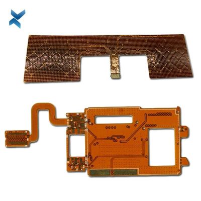 8 Layer Flexible Rigid PCB Assembly FPC Material For Electronic
