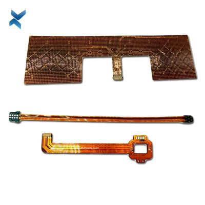Custom Flat Flexible PCB Board For Touch Screen X3-02 Keypad