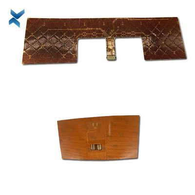 Custom Flat Flexible PCB Board For Touch Screen X3-02 Keypad