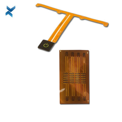 Black Solder Flexible PCB Board 4 Layers FPC Material For Electronic