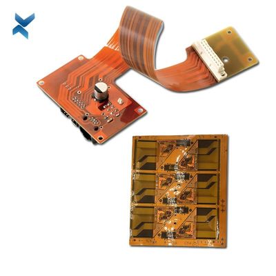Fr4 Material Rigid Flexible PCB Board 0.1mm Min. Hole Size For Electronics