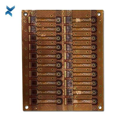 Aluminum Fr4 Flexible PCB Board Multilayer Single Sided Double Sided For Led