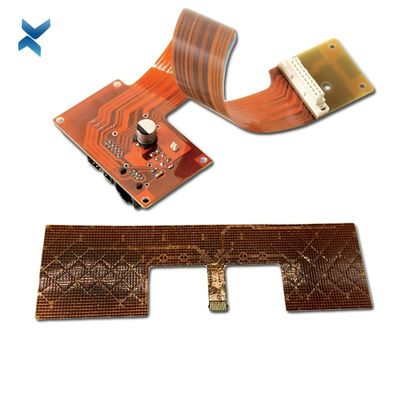 Thickness 1.6mm Flexible PCB Board FR4 Base Manufacture Service