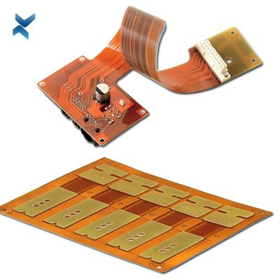 Thickness 1.6mm Flexible PCB Board FR4 Base Manufacture Service