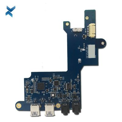 Customized PCBA Circuit Board Assembly FR4 Material With Rohs Certified