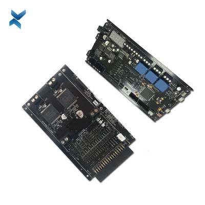 0.2-7.0mm Thickness Fr 4 Pcba Circuit Board Assembly Black Silkscreen Electronic Boards