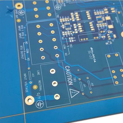 Blue Print Rogers PCB Board Immersion Gold For Water Timer 10×6cm