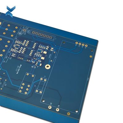 Blue Color Double Sided Printed Circuit Board 2 Layers For Rice Cooker