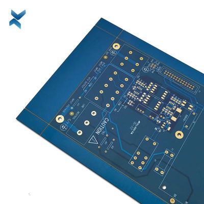 Blue Print Rogers PCB Board Immersion Gold For Water Timer 10×6cm