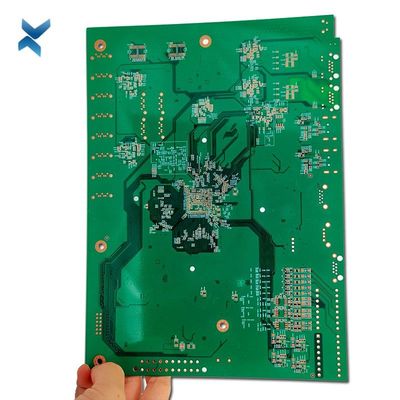 Thin Print Bare Rogers PCB Board Assembly Green Color For DVD