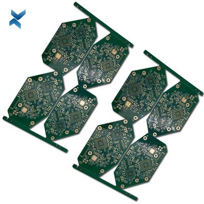 6 Layers Rogers PCB Board Assembly Immersion Gold For WiFi Box