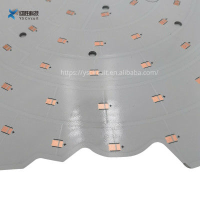 Metal Core Aluminum PCB Circuit Board For Led Light ISO9001 Certified