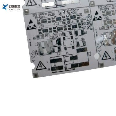 Metal Core Aluminum PCB Board Immersion Gold For LED Applications