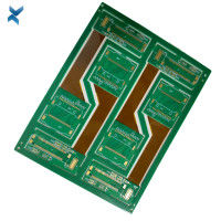 Electronic Multilayer Rigid Flex PCB , Immersion Gold Fr4 Printed Circuit Board