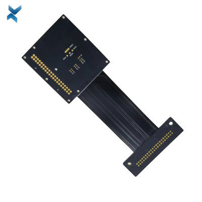 Electronic Multilayer Rigid Flex PCB , Immersion Gold Fr4 Printed Circuit Board