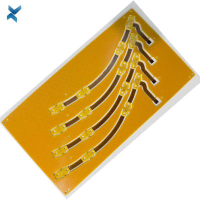 High Aspect FR4 FPC Rigid Flex PCB Board Immersion Gold Surface