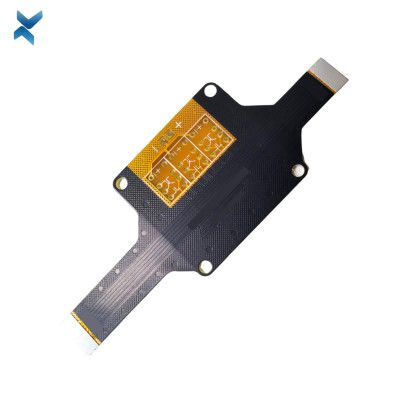 Gold Flashed Rigid Flex PCB Board 2 layers For Imaging Equipment