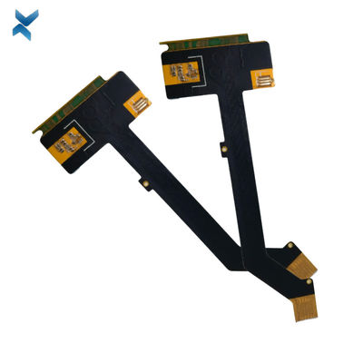 Electronic Multilayer Rigid Flex PCB , Immersion Gold Fr4 Printed Circuit Board