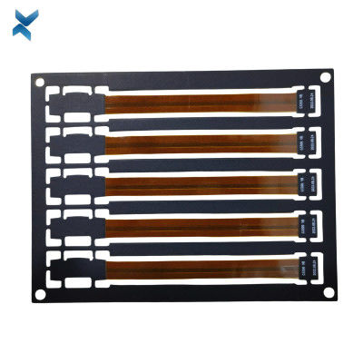 Single Sided Rigid Flex PCB Board With HASL Immersion Gold Surface Finishing