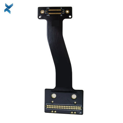 Gold Flashed Rigid Flex PCB Board 2 layers For Imaging Equipment