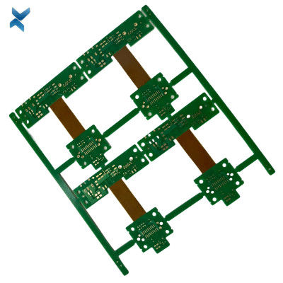FR-4 Material Multilayer Flex Circuits , 3oz Copper Thick Rigid Flex Rigid PCB