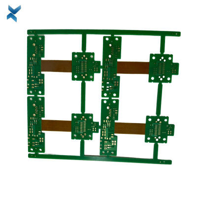 0.3oz Copper Thick Rigid Flex PCB Board For Power Amplifier GPS Tracking Chip