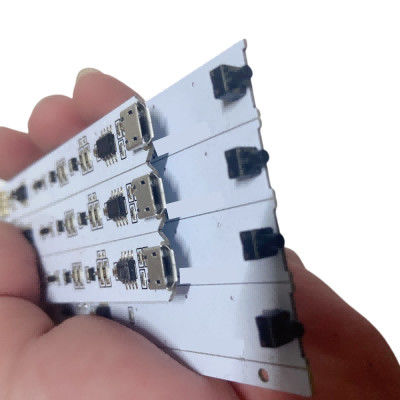 Immersion Gold Aluminium PCB Board For LED Bulb Lamp 0.5oz 1oz Copper Thick