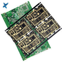 Double Side HDI PCB Board Assembly With Immersion Gold Sliver Process