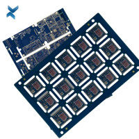 Double Side HDI PCB Board Assembly With Immersion Gold Sliver Process