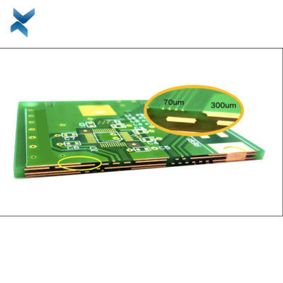 Green Soldermask 6 Layer Circuit Board With FR4 Copper Material