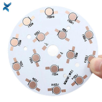 12×12cm Copper Printed Circuit Board For Straw Shed Lamp LED