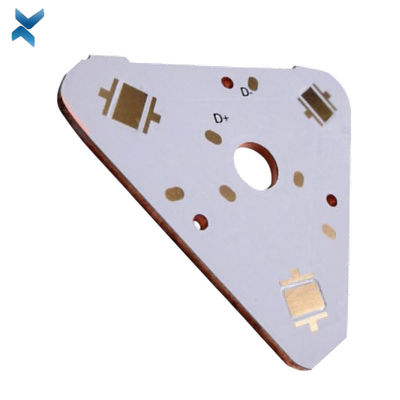 Immersion Gold Copper Metal Core PCB Round Shape For AC Converters