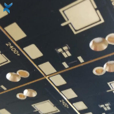 Black Electronic Copper Base PCB Immersion Gold For Motor Drives