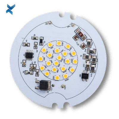 OEM PCB Quick Turn , Immersion Silver LED Aluminum PCB Assembly