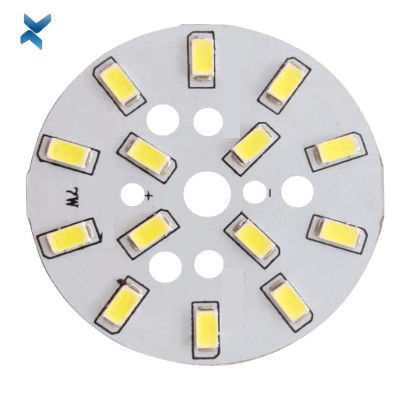 OEM PCB Quick Turn , Immersion Silver LED Aluminum PCB Assembly