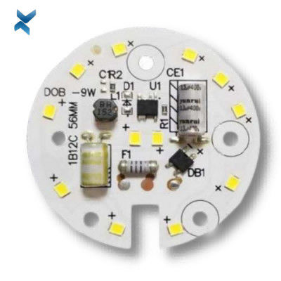 DC 12V LED Printed Circuit Board , Metal Core PCB Board For High Power Scanners