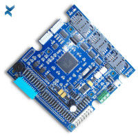 OEM Assembly PCB Quick Turn Immersion Gold For Lampblack Machine