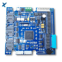 Blue Soldermark PCB Turn Key Assembly FR4 Material For Air Conditioner