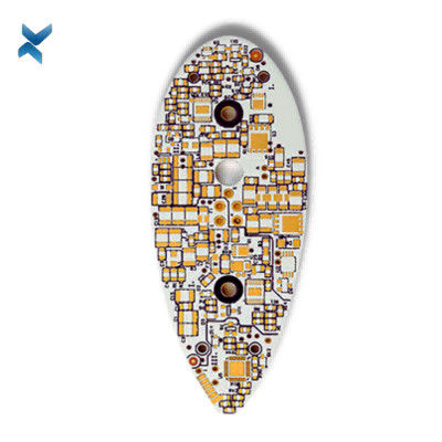 Black Silkscreen Led Pcb Board White Solder Mask Immersion Tin Surface Finish