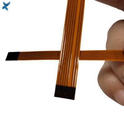 Lighting Product Flexible Pcb LED Circuit Boards 28*1cm For Light 2mil 0.4mm