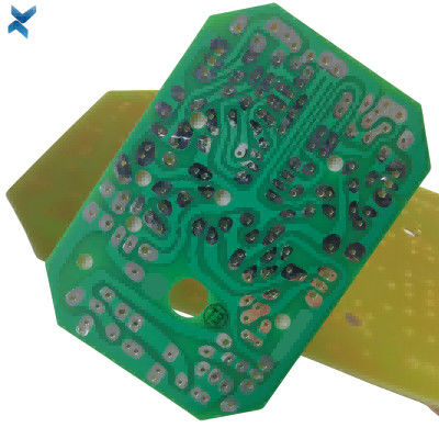 White Bare Multilayer Pcb Circuit Board 0.2mm Min Hole Size Vacuum Package