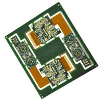 20 Layers FPC Rigid Flex PCB Board With Immersion Gold Sliver